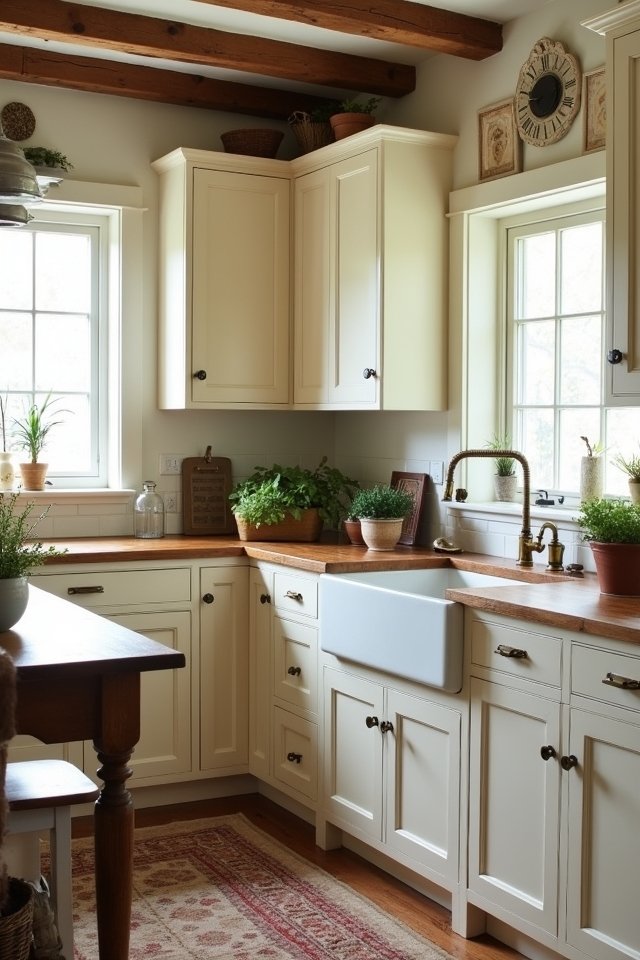 vintage hardware adds charm