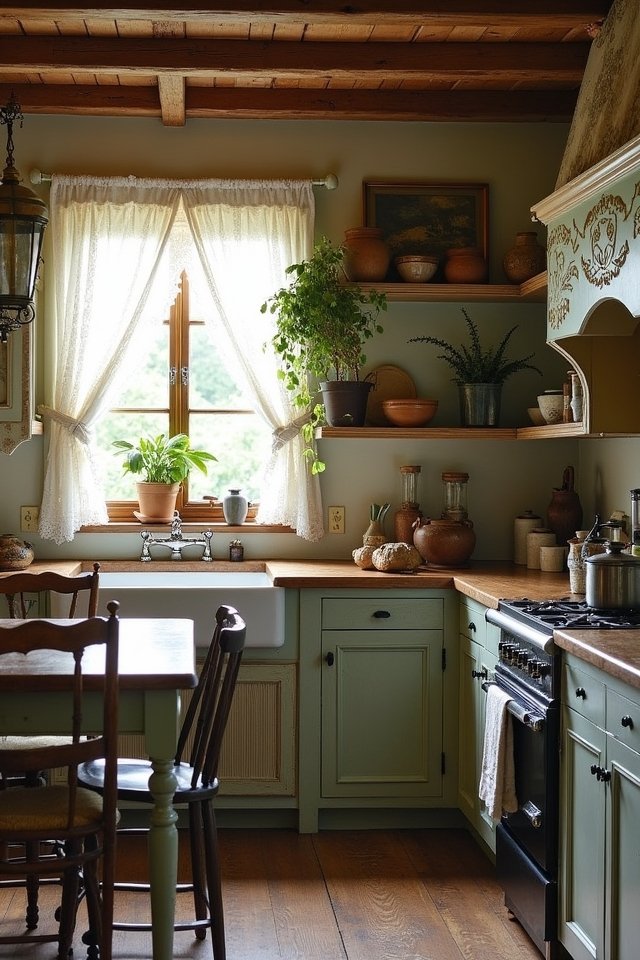 vintage kitchen charm elements