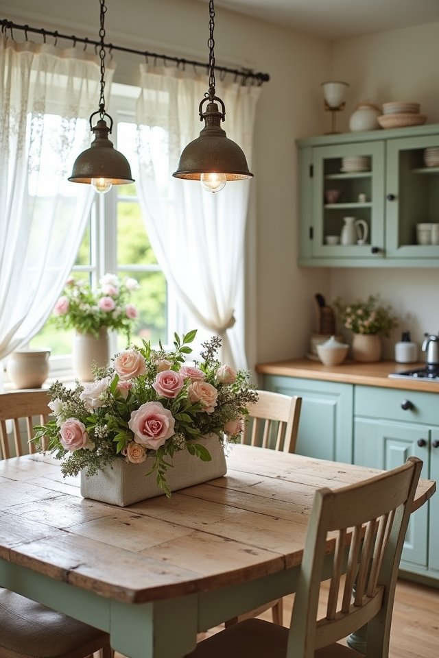 vintage lighting for charm