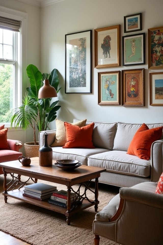 vintage meets modern decor