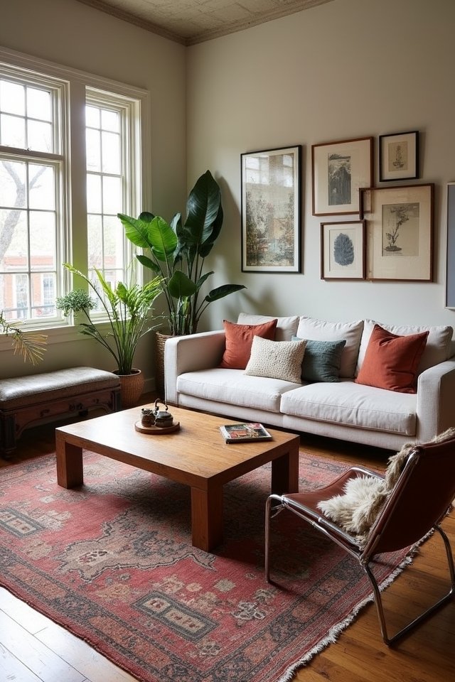 vintage meets modern decor