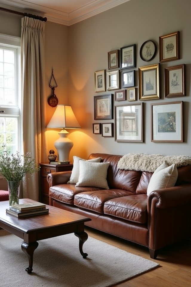 vintage modern decor blend