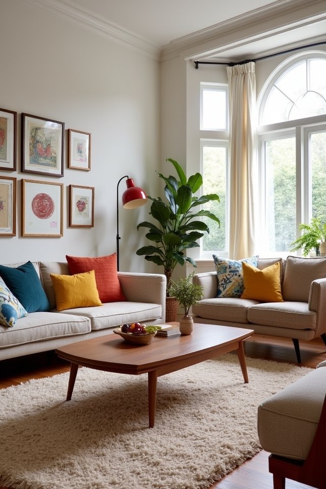 vintage modern decor fusion