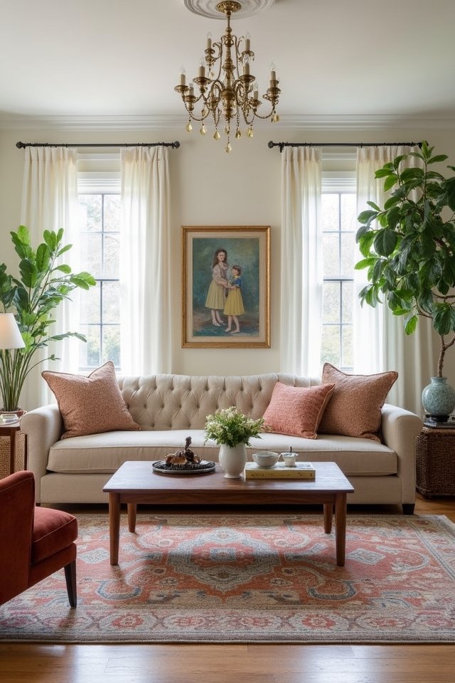 vintage modern furniture blend