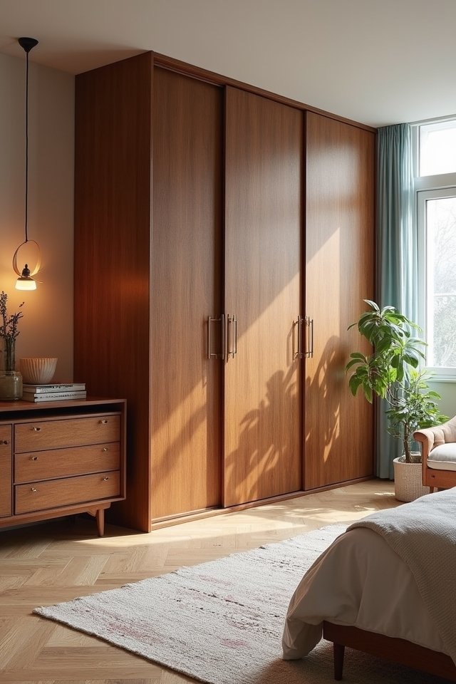 vintage modern wardrobe revamp