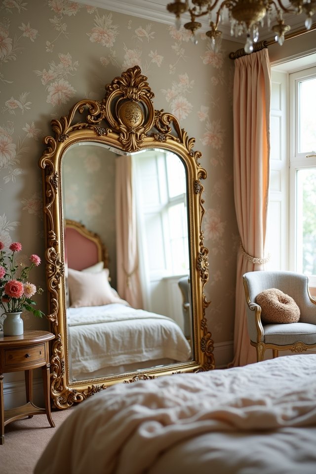 vintage ornate mirror elegance