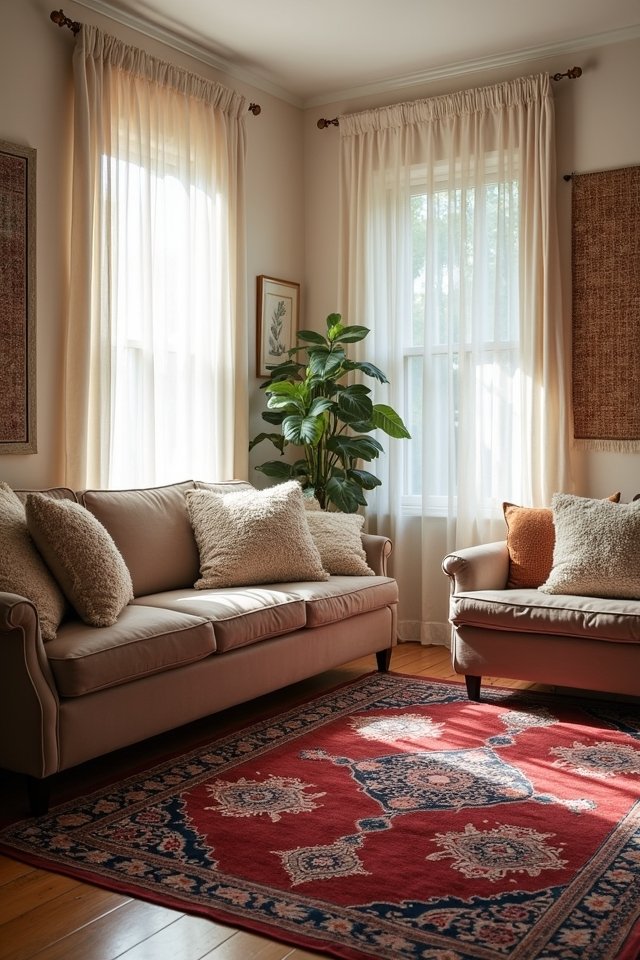 vintage persian rug charm