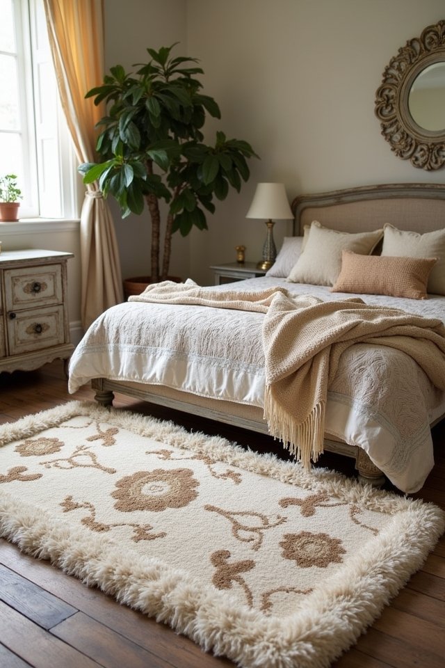 vintage rugs add charm