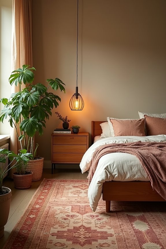vintage rugs enhance coziness
