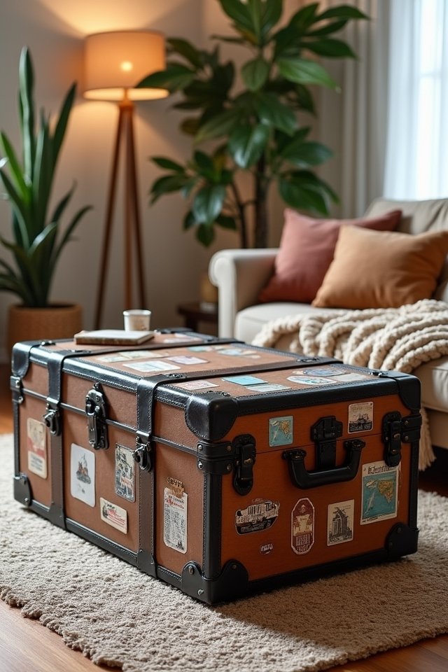 vintage trunk conversation starter