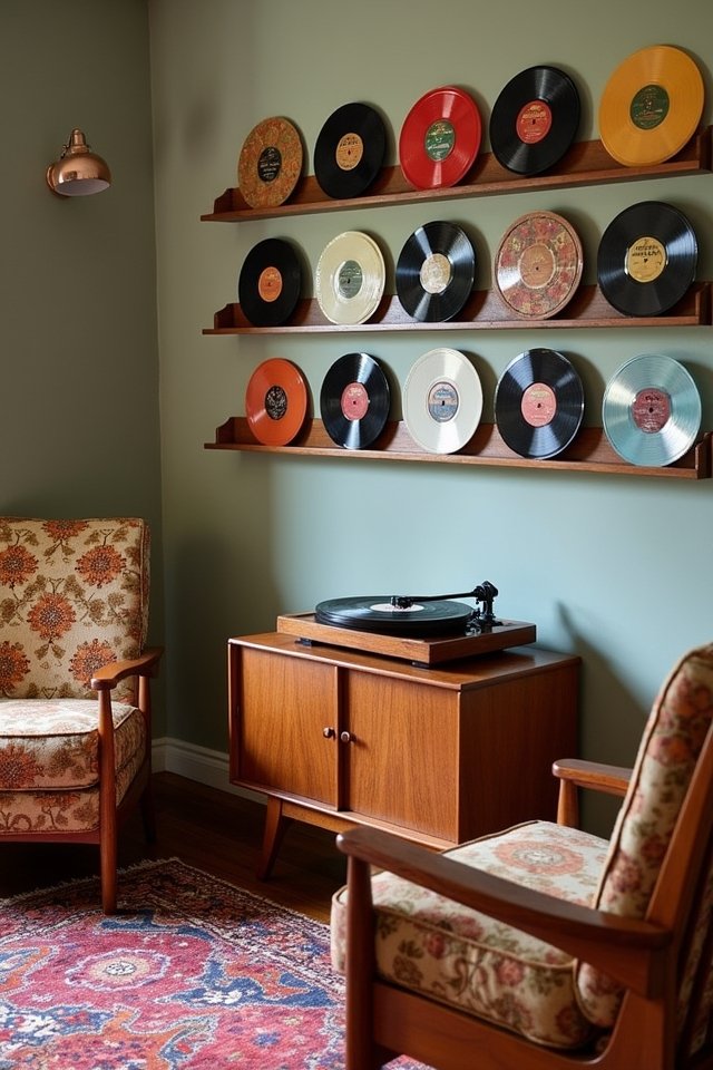 vintage turntable music experience