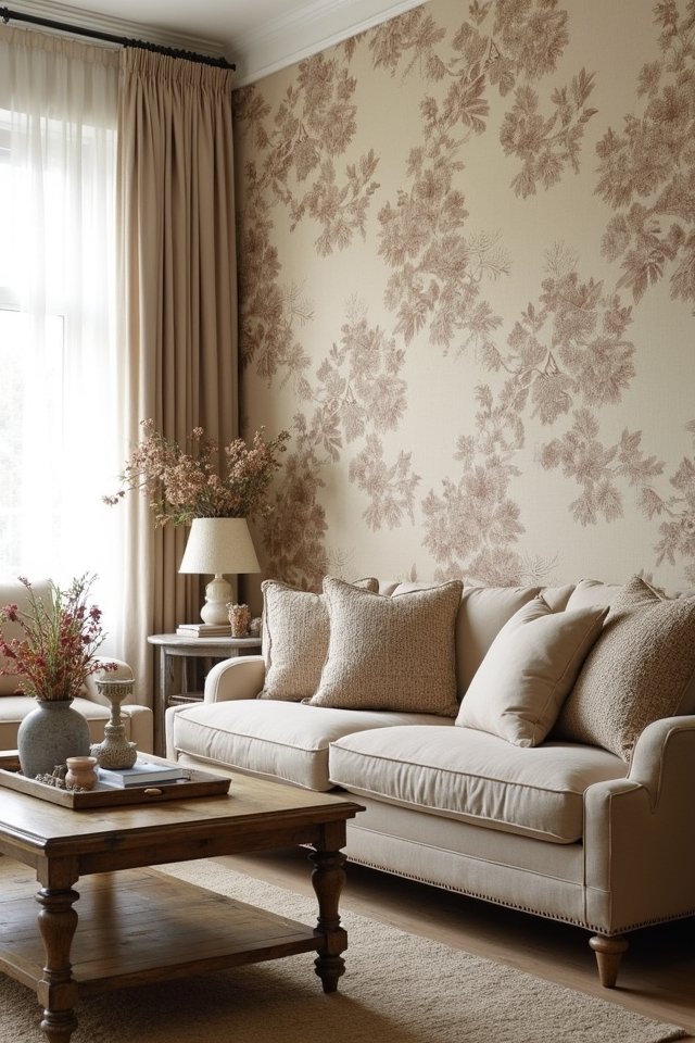 vintage wallpaper for charm