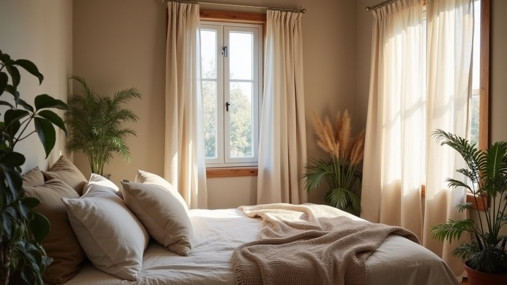 wabi sabi linen curtains