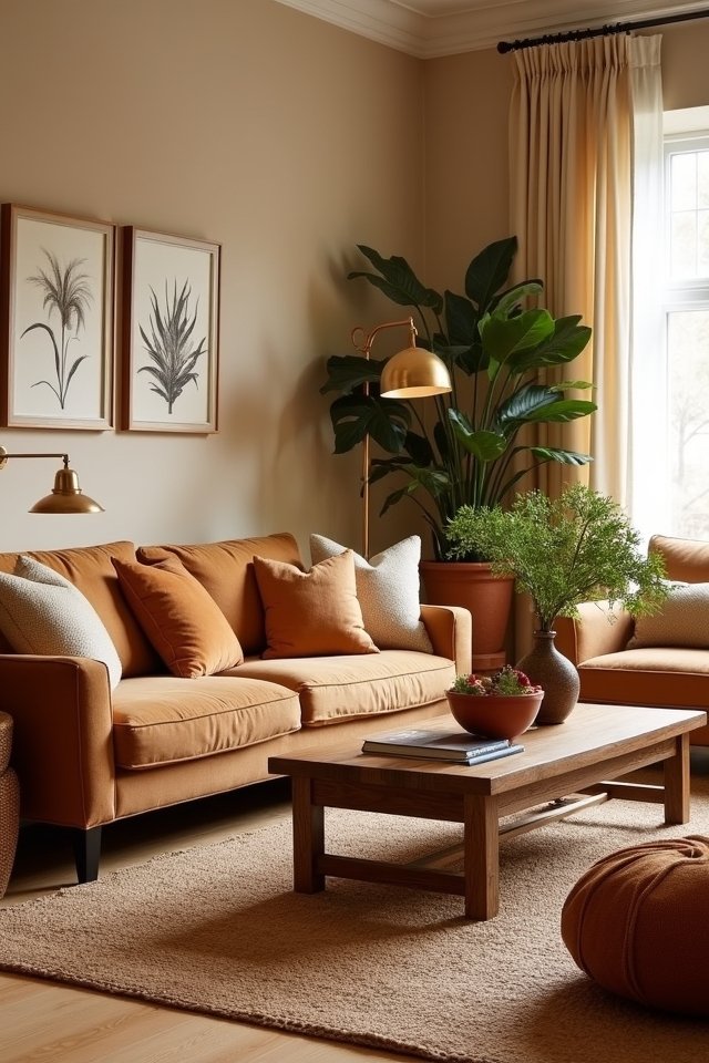 warm and inviting colors