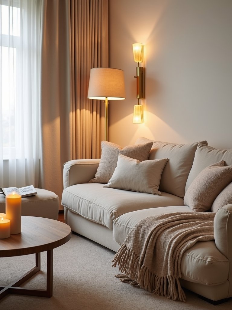 warm and inviting lighting