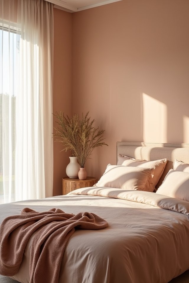 warm cozy bedroom retreat