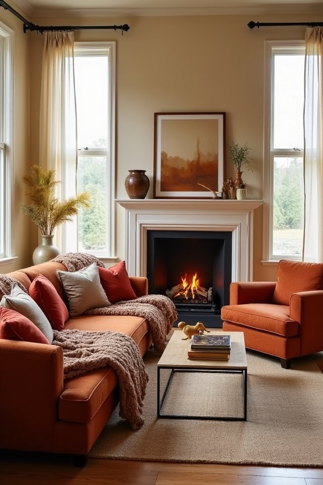 warm cozy color transformation