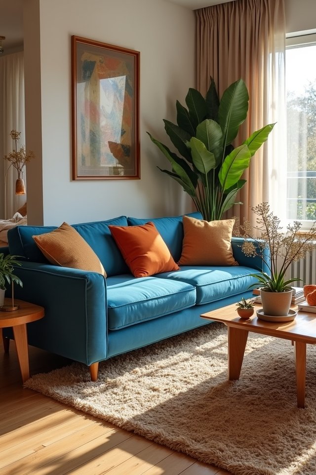 warm cozy living room