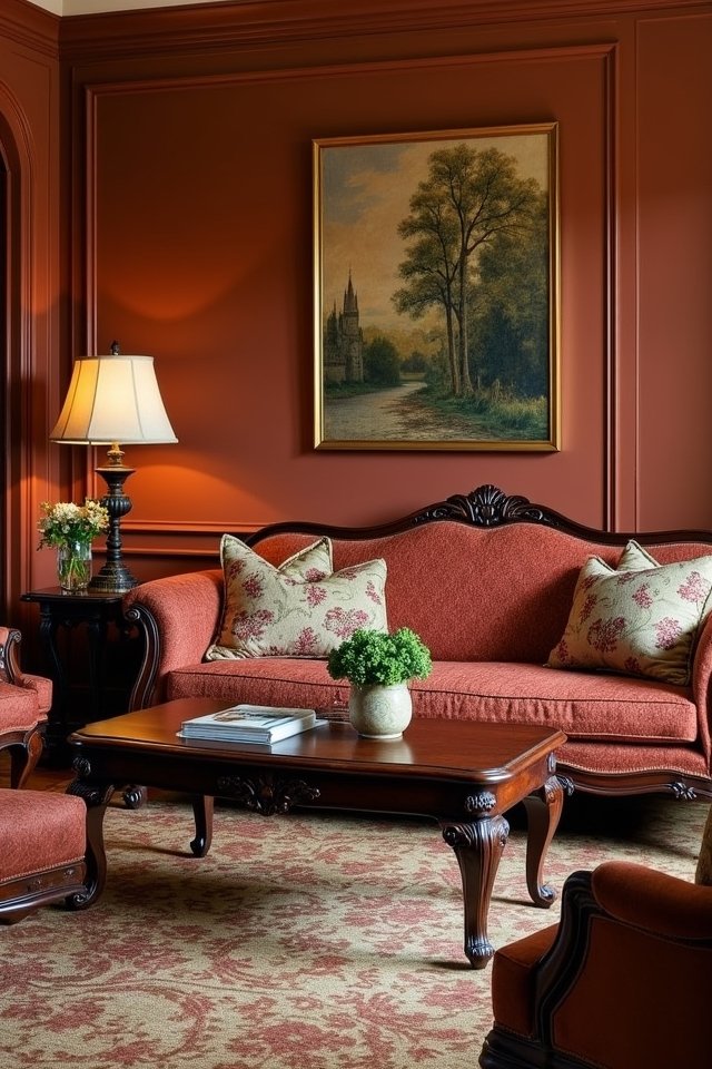warm cozy living room