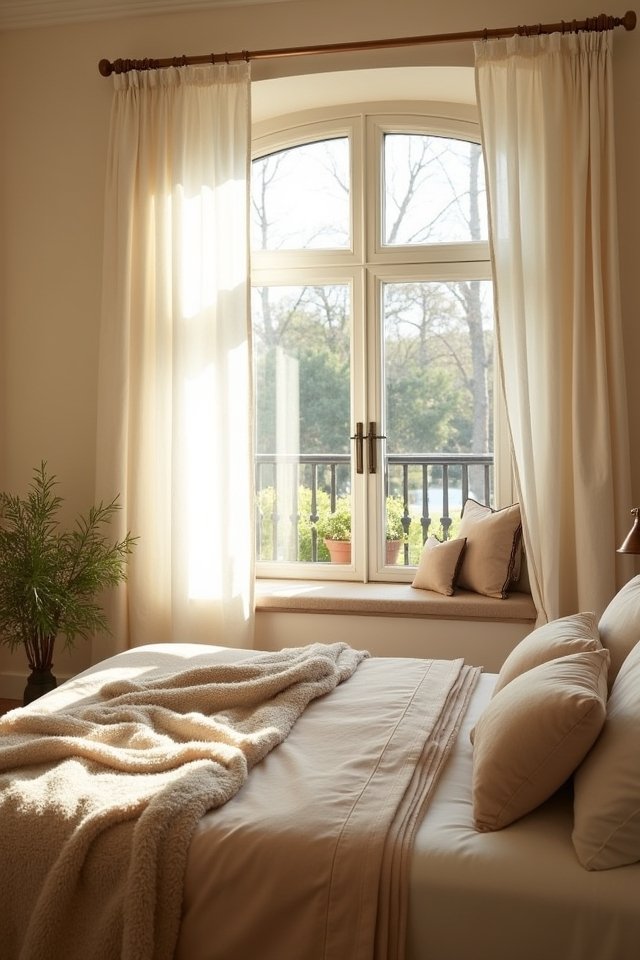 warm cream bedroom serenity