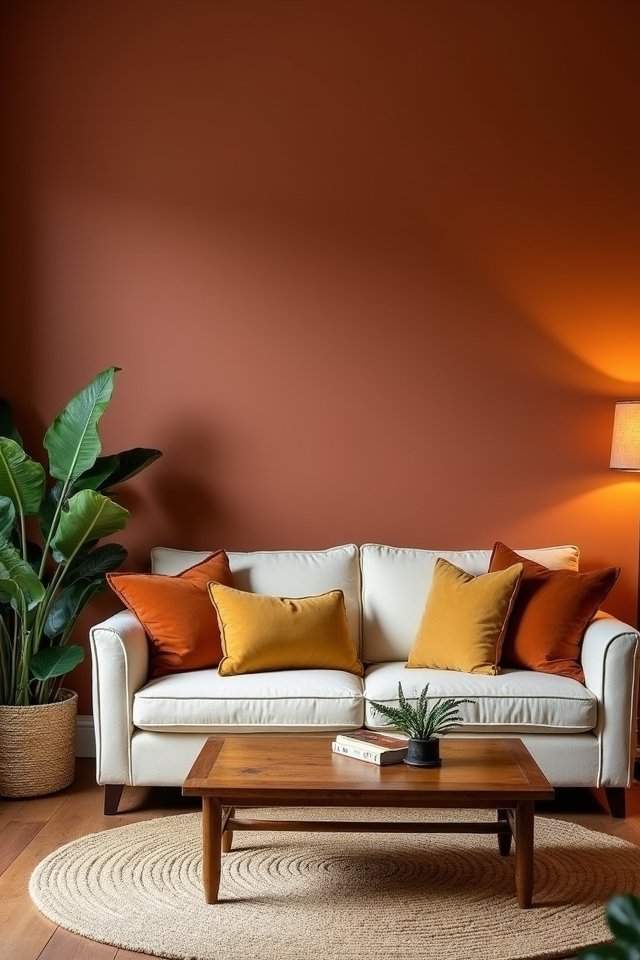 warm earthy color palette
