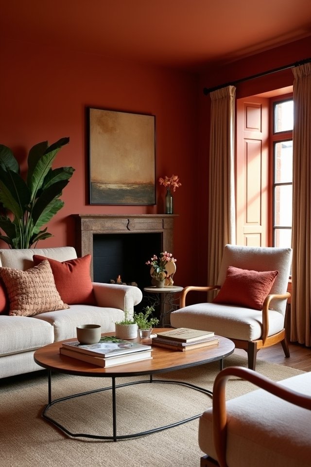 warm earthy color sanctuary