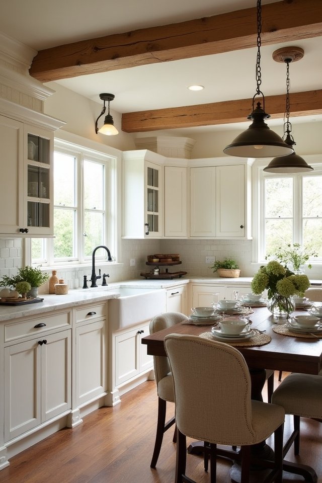 warm earthy elegance kitchen