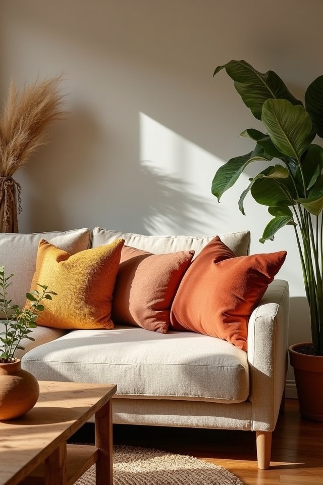 warm hues for decor