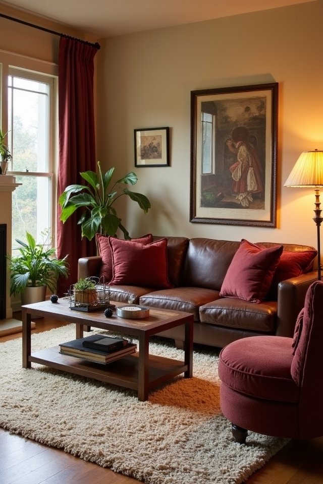 warm inviting color palette