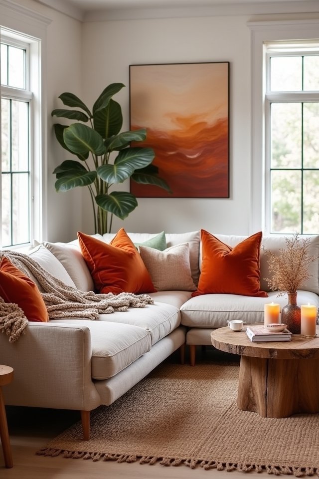 warm inviting color palette
