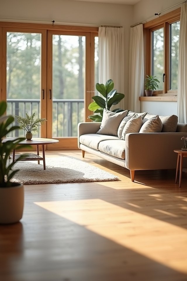 warm inviting hardwood elegance