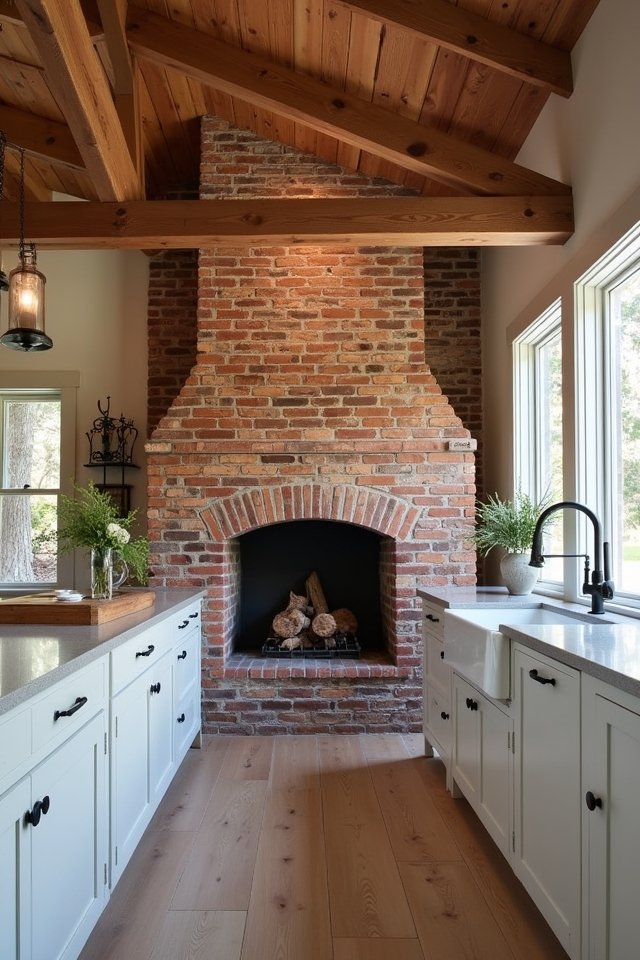 warm inviting kitchen charm