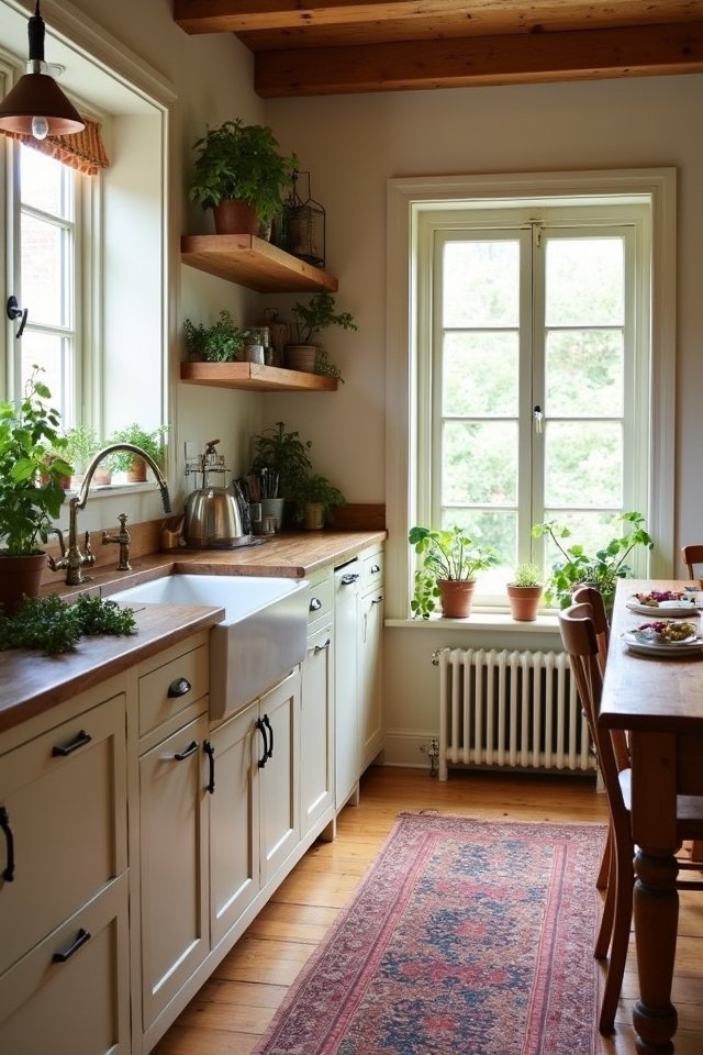 warm inviting kitchen colors