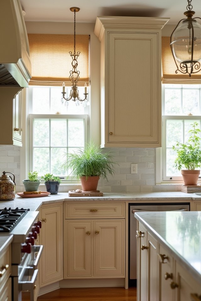 warm inviting kitchen style