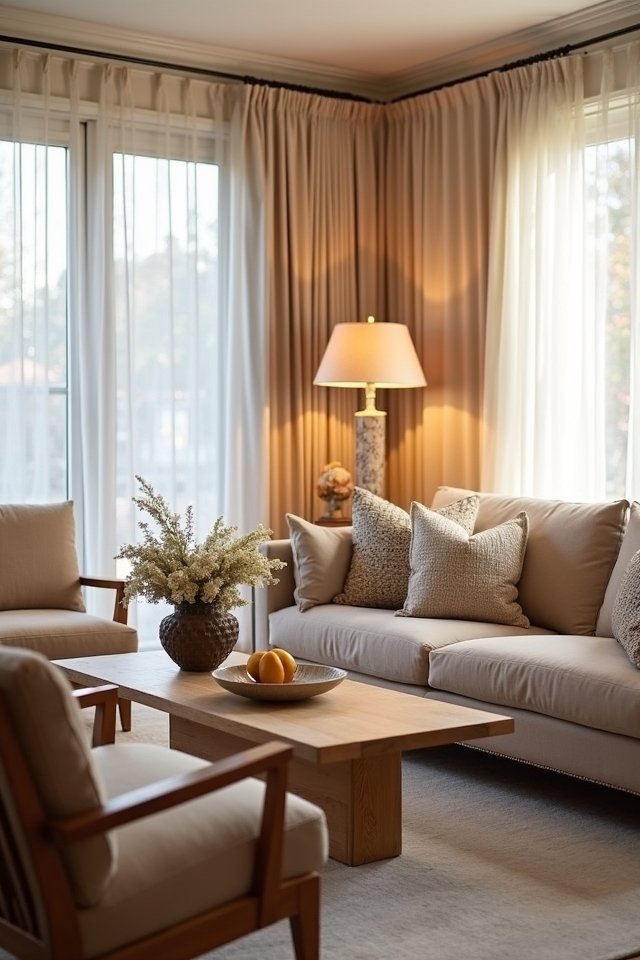 warm inviting lighting atmosphere