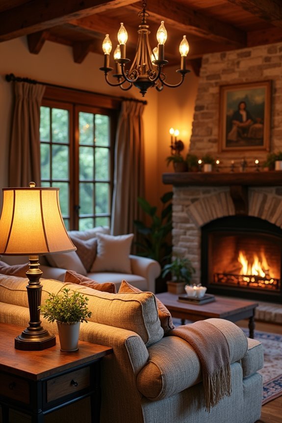 warm inviting lighting fixtures