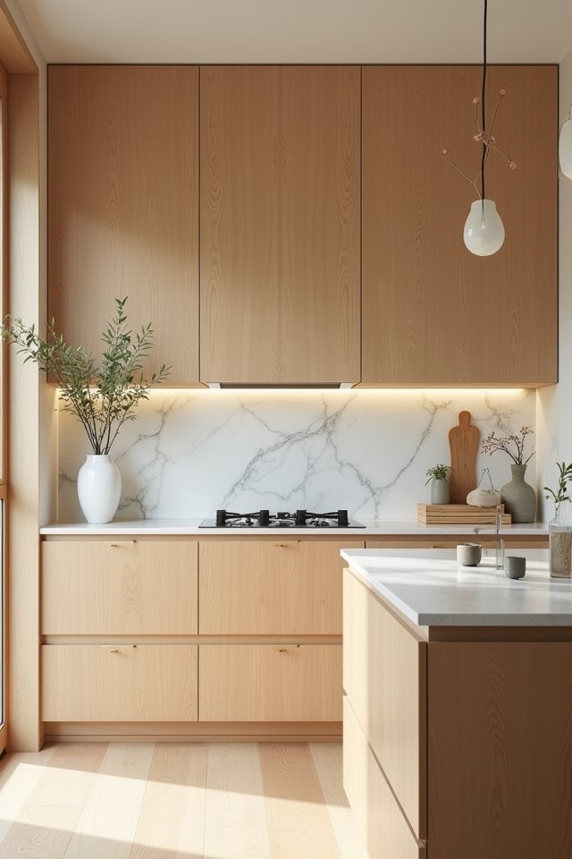 warm inviting wood accents