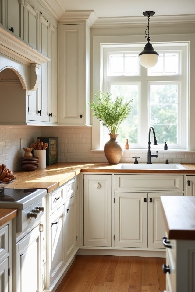 warm inviting wood countertops