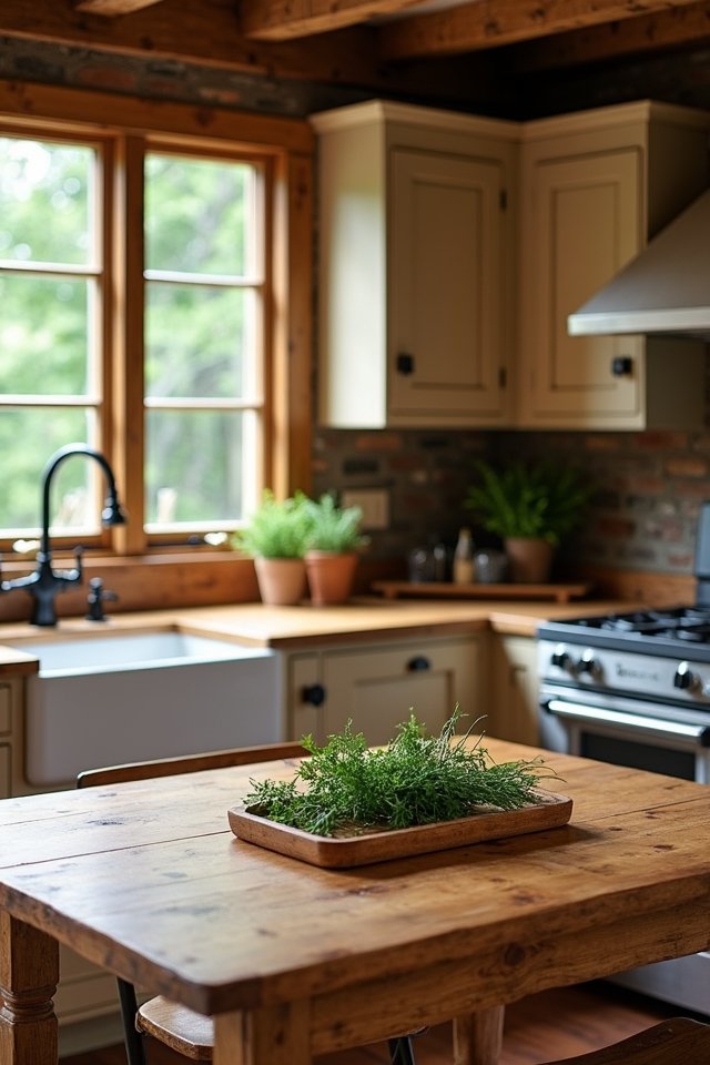 warm inviting wood surfaces
