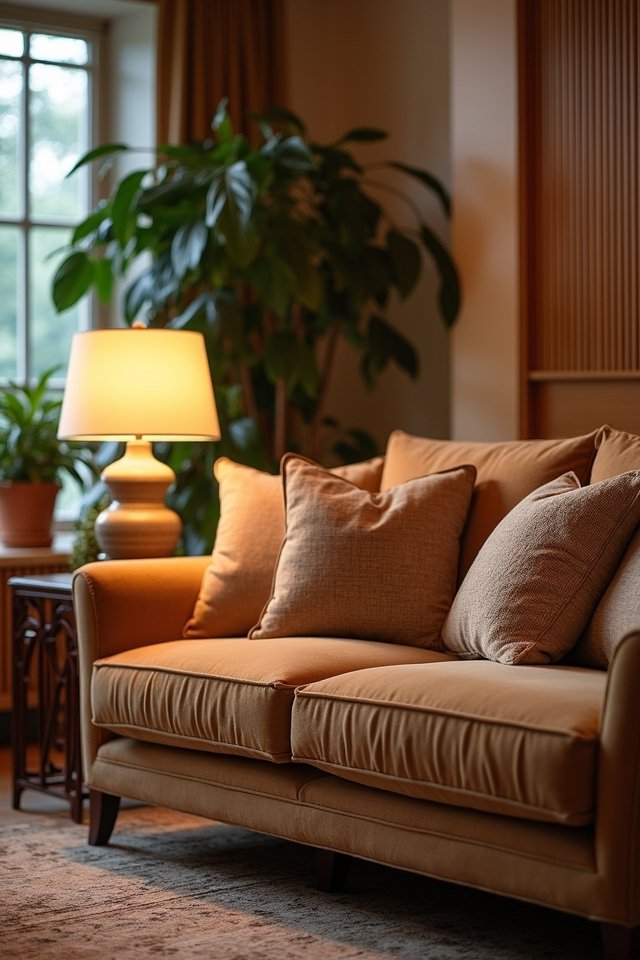 warm lighting for ambiance