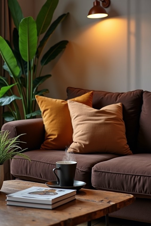 warm lighting for ambiance