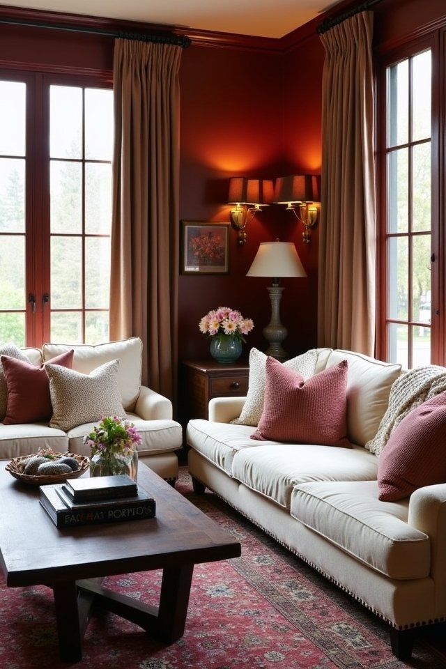 warm luxurious inviting ambiance