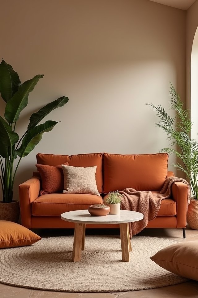 warm tones create ambiance