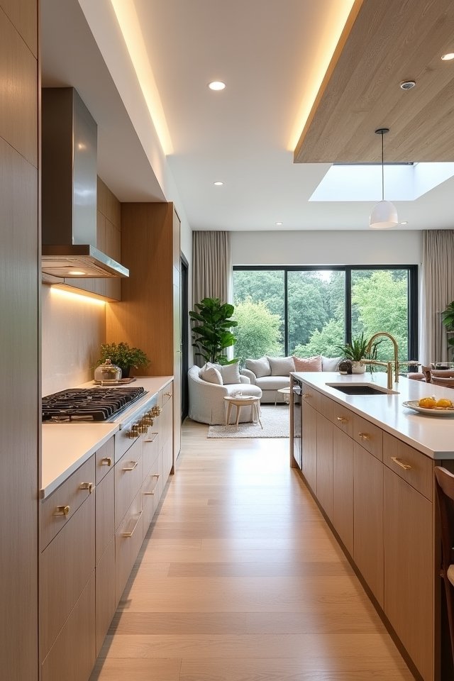 warm white oak elegance