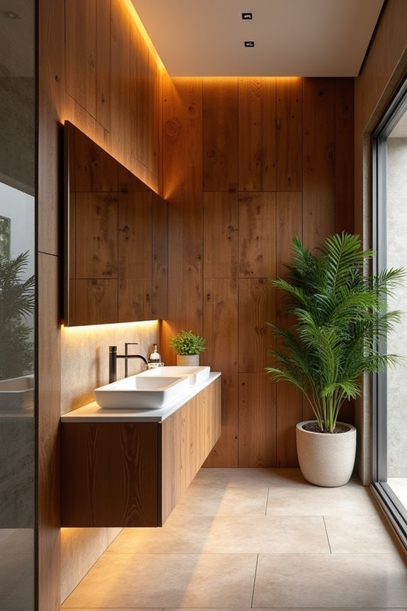 warm wood accents transform spaces