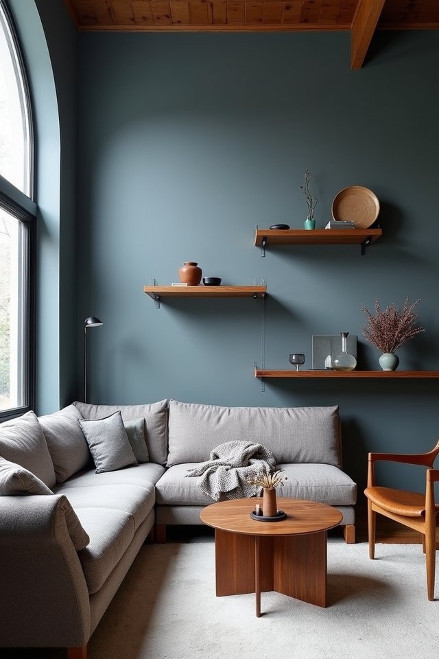 warm wood enhances coziness