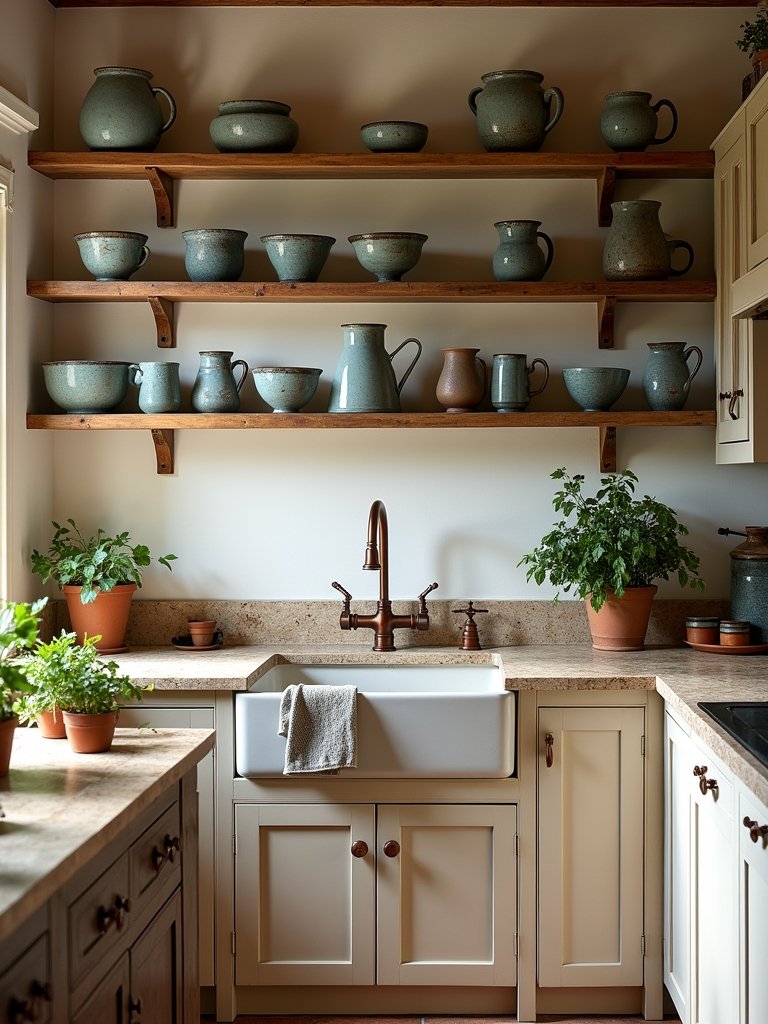 warmth of handmade pottery