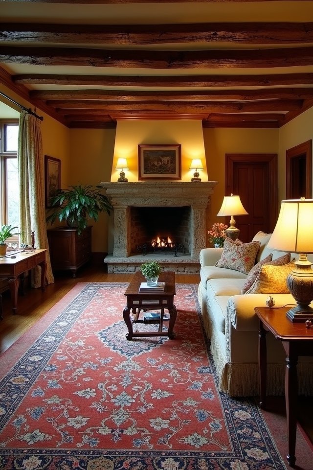 warmth of vintage rugs