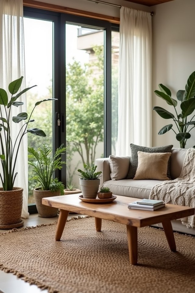warmth through natural materials