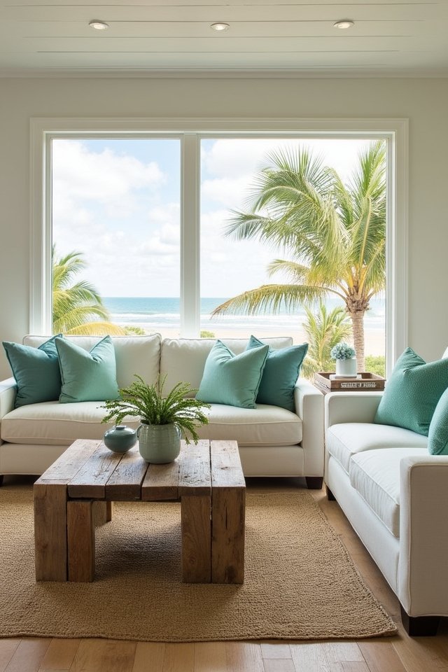 weathered wood beach decor